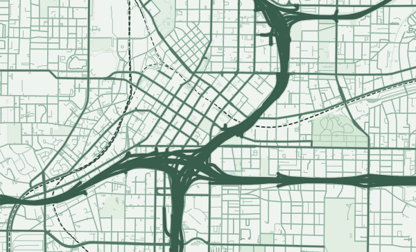 Map of Atlanta