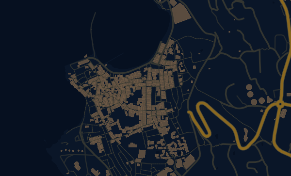 Map of Mykonos