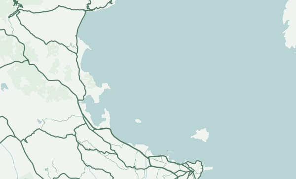 Map of Corfu