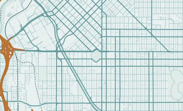 Map of Denver