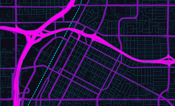 Map of Las Vegas
