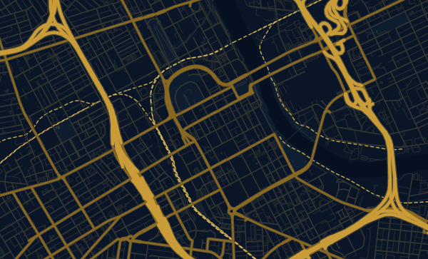 Map of Nashville