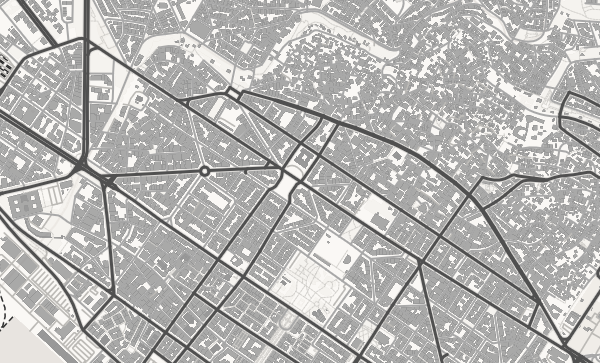 Map of Thessaloniki