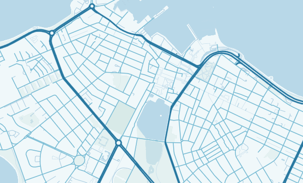 Map of Reykjavik