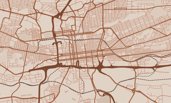 Map of Johannesburg