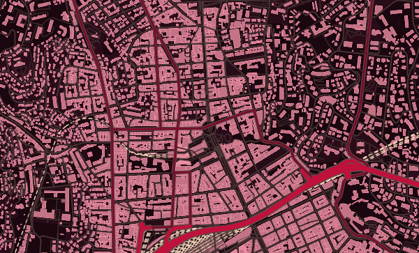 Map of Nice