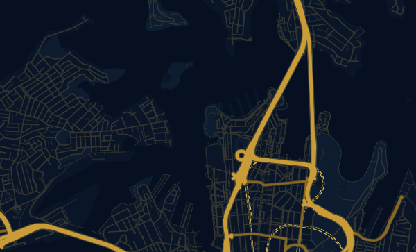 Map of Sydney