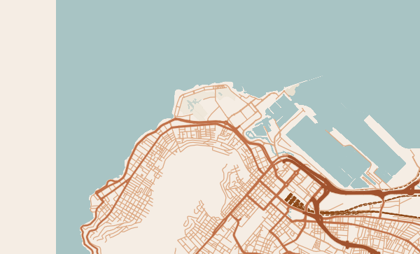 Map of Cape Town
