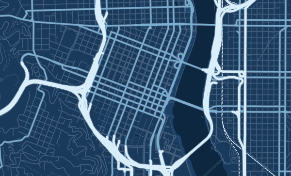 Map of Portland
