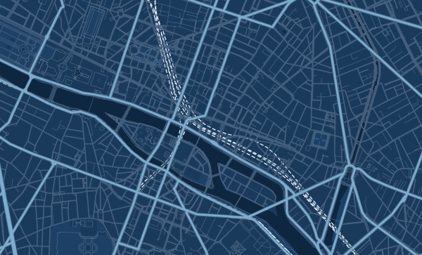 Map of Paris