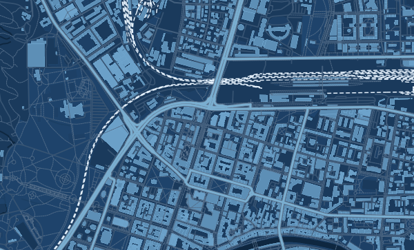 Map of Ljubljana