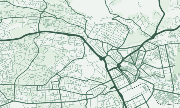 Map of Nairobi
