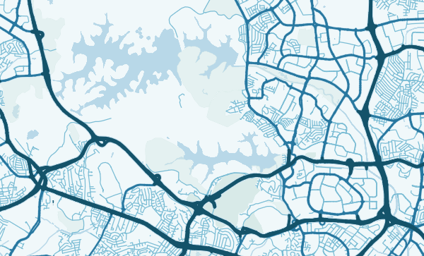 Map of Singapore