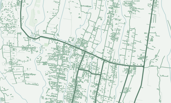 Map of Ubud