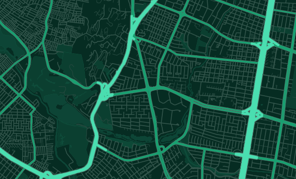 Map of Bogotá