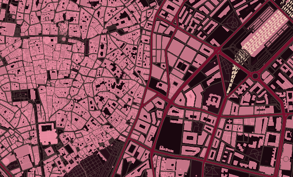 Map of Seville