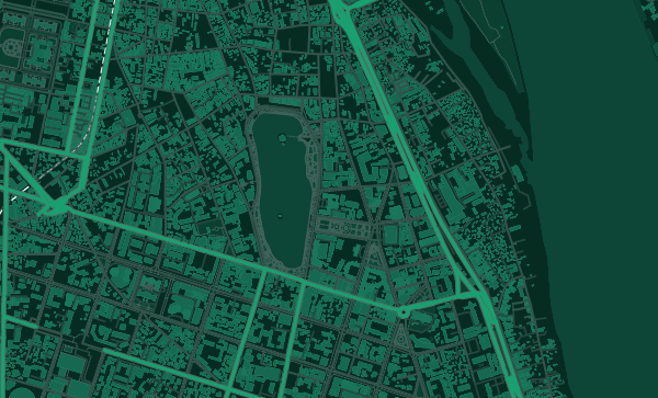 Map of Hanoi
