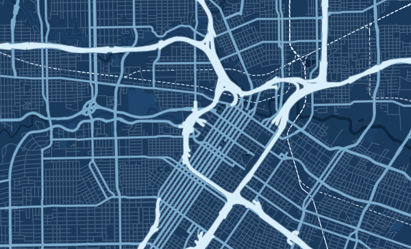 Map of Houston