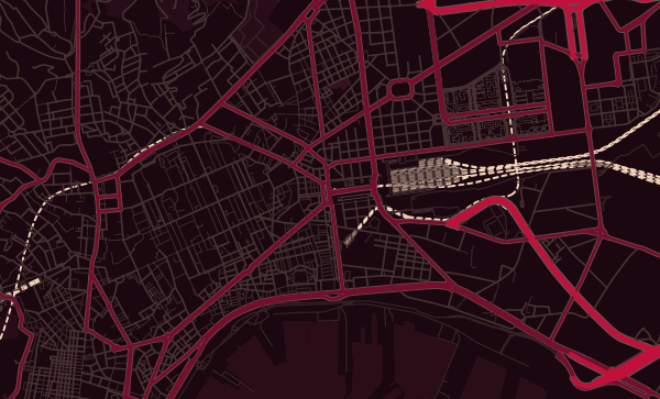 Naples map in Ruby style