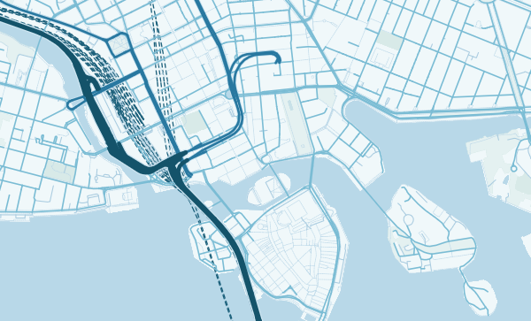 Map of Stockholm