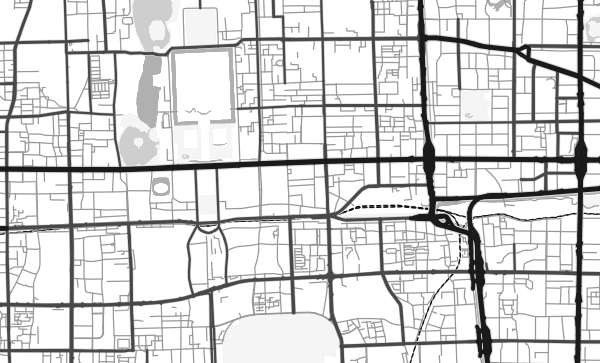 Map of Beijing
