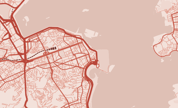 Map of Rio de Janeiro