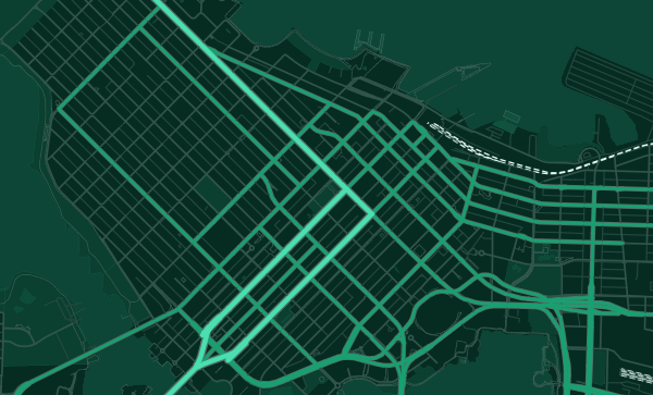 Map of Vancouver
