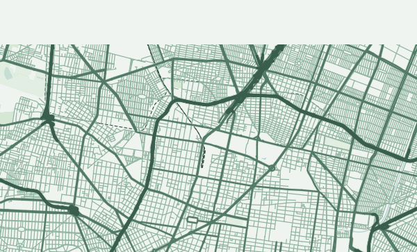 Map of Mexico City