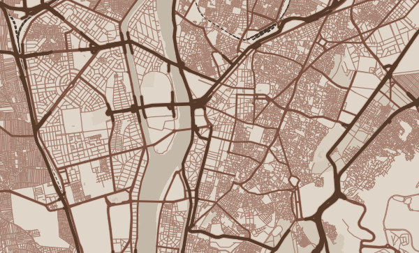 Map of Cairo