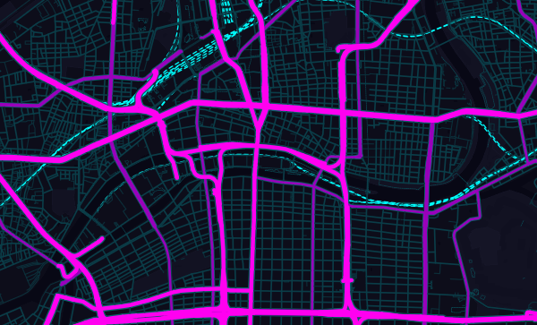 Map of Osaka