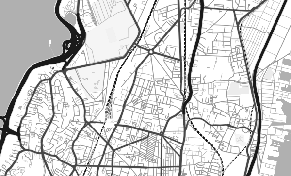Map of Mumbai