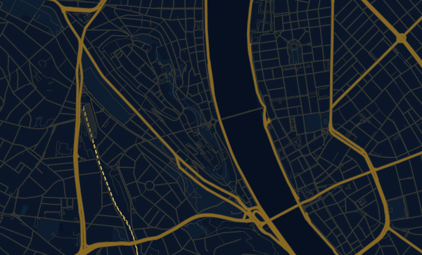Map of Budapest