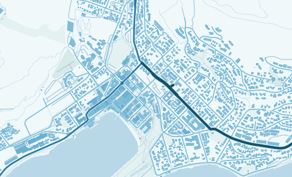 Map of Queenstown