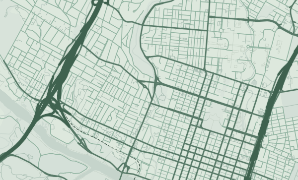 Austin map in Sage style
