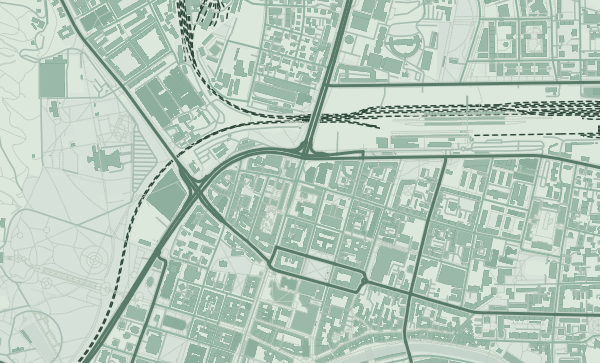 Map of Ljubljana