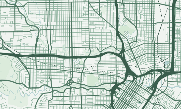 Map of Houston