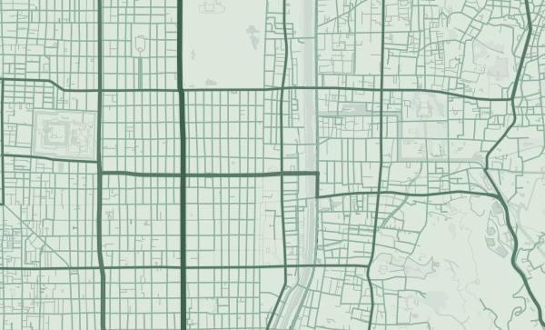 Map of Kyoto