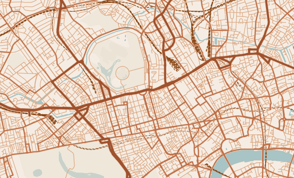 Map of LONDON