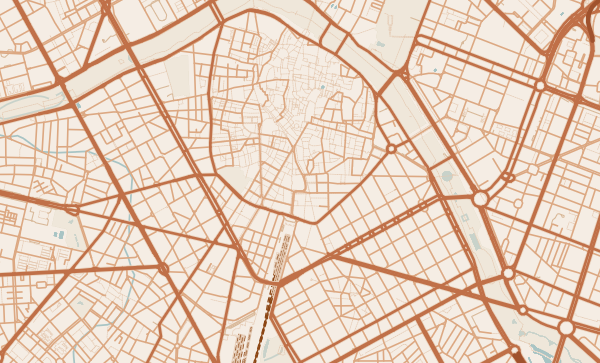 Map of Valencia