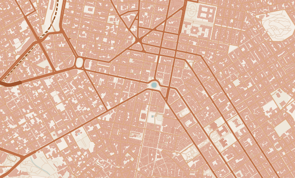 Map of Athens