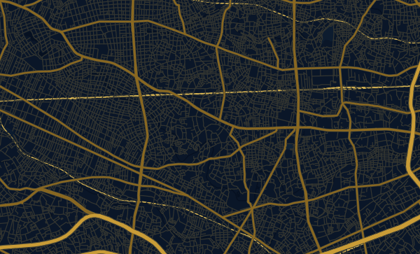 Map of Tokyo