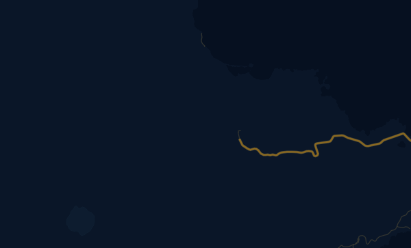 Milos map in Midnight Blue style