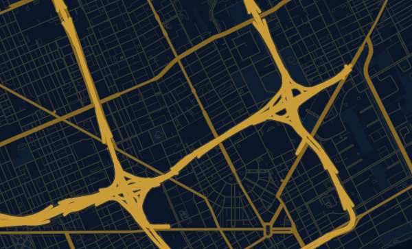 Map of Detroit