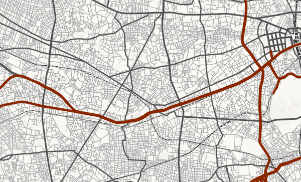 Map of Tokyo