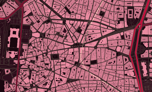 Map of Madrid