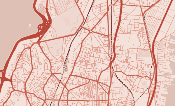 Map of Mumbai