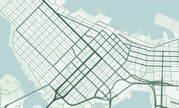 Map of Vancouver
