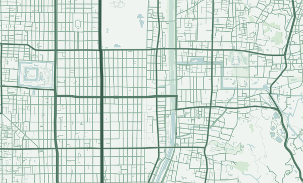 Map of Kyoto