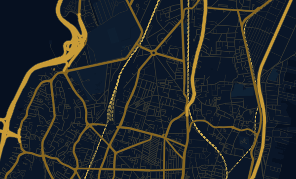 Map of Mumbai
