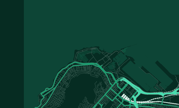 Map of Cape Town